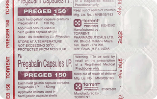 Pregeb Plus 150 Mg Capsule 10